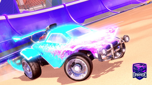 A Rocket League car design from Map1e