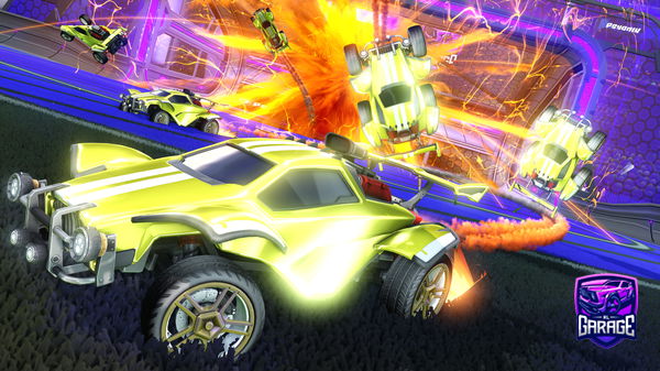 A Rocket League car design from fyabr34ther