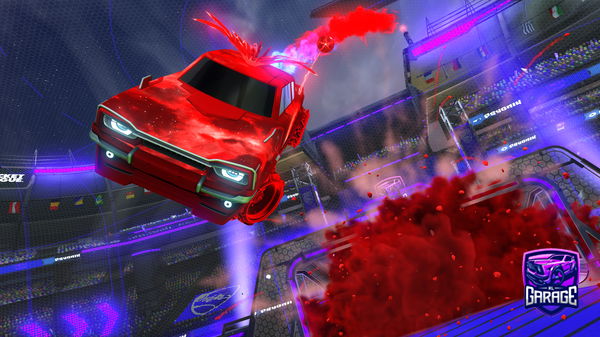 A Rocket League car design from DarkSoul9231