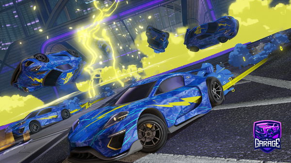 A Rocket League car design from JMosaiXs