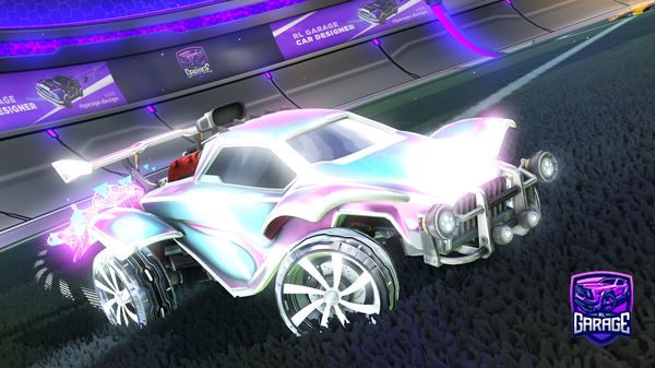 A Rocket League car design from Namesotdim2011