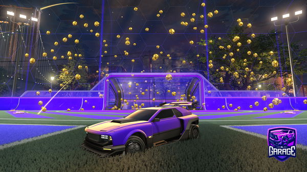 A Rocket League car design from Mazda3