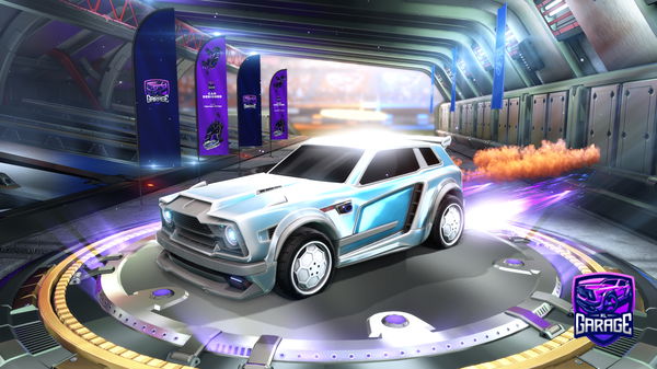 A Rocket League car design from G0ldenGr00t