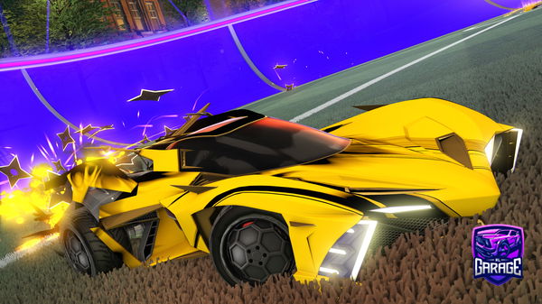 A Rocket League car design from Miata22b