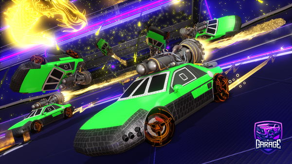 A Rocket League car design from KingIble