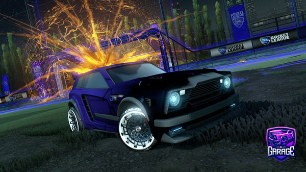 A Rocket League car design from saskalapacs