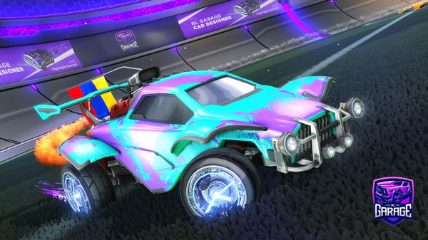 A Rocket League car design from FarOstich3439