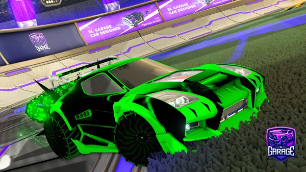A Rocket League car design from Wizzy_61