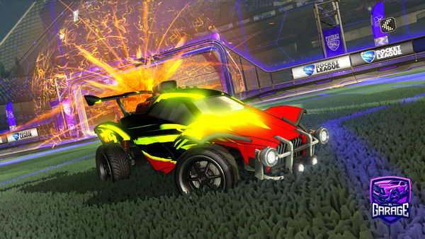 A Rocket League car design from Tm_Racky