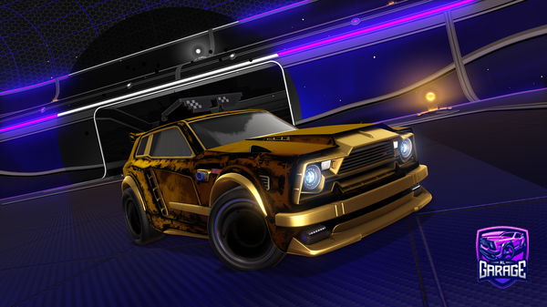 A Rocket League car design from Beastia6