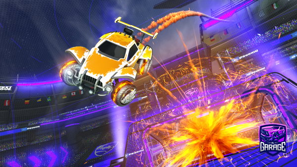 A Rocket League car design from MJ64TAVESS7