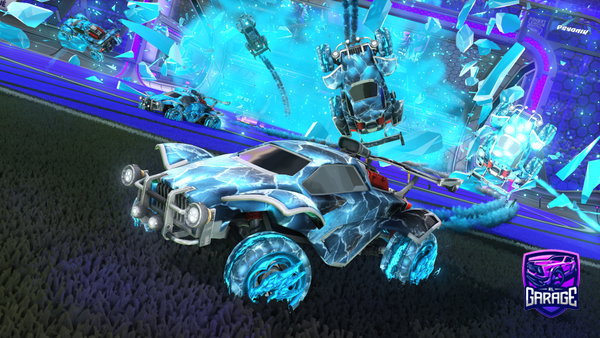 A Rocket League car design from nebthepro239