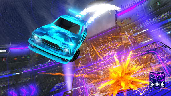 A Rocket League car design from rpavsbdu