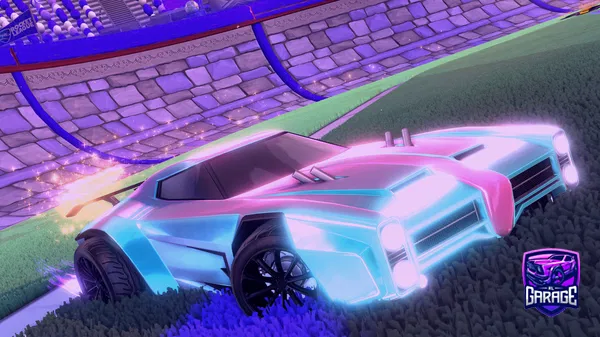 A Rocket League car design from babage21