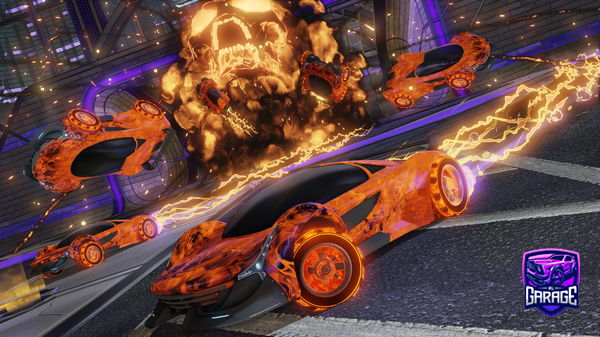 A Rocket League car design from EyeAmRichB