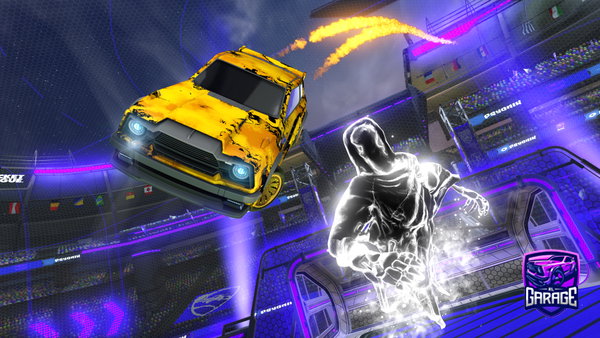 A Rocket League car design from NRGmusty4011