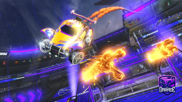 A Rocket League car design from Ascrac-
