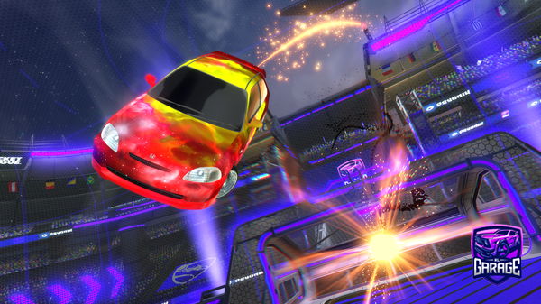 A Rocket League car design from ElgUaPeRaS