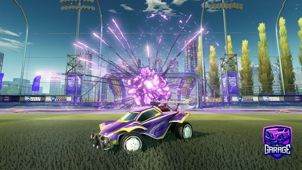 A Rocket League car design from Abeillonnaise