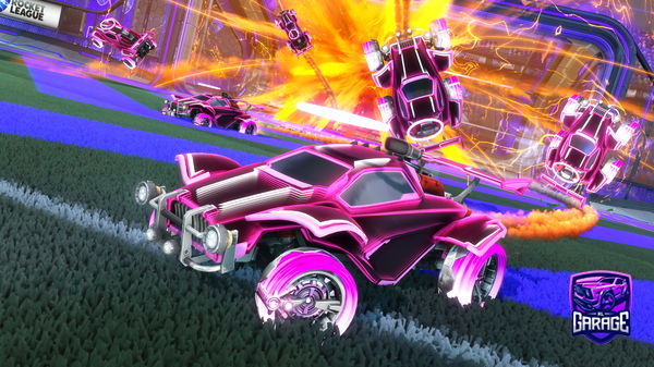 A Rocket League car design from Ghost_On_PS4