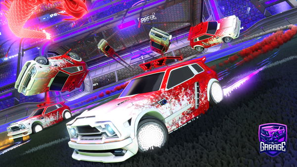 A Rocket League car design from WOPO1803