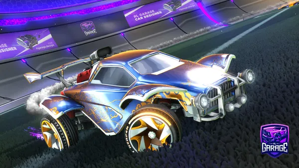 A Rocket League car design from HockeyGar27