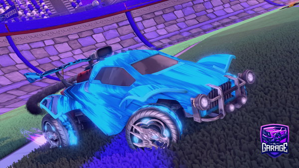 A Rocket League car design from Devoumofficial