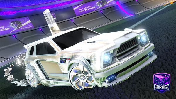 A Rocket League car design from GalaxyPhysix