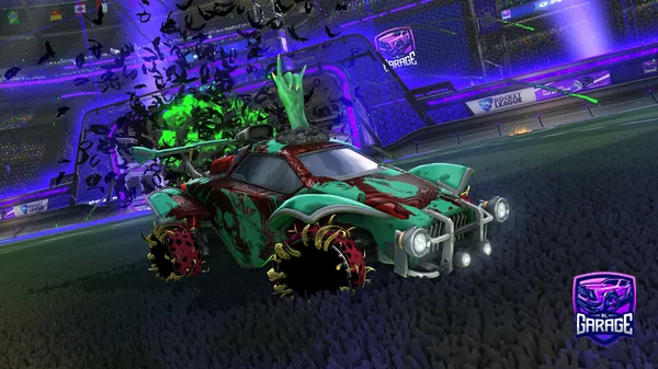 A Rocket League car design from PopsFromTheO
