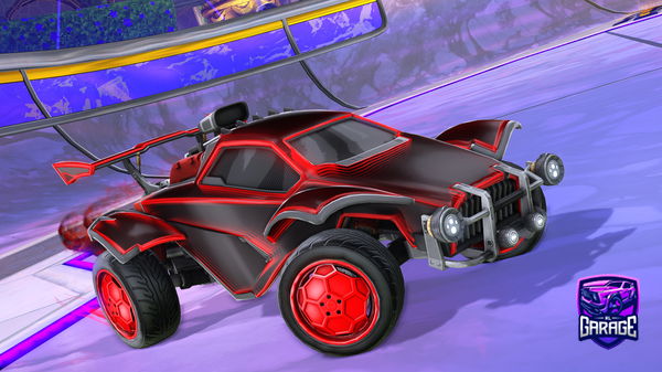 A Rocket League car design from Cr7_hgsj87