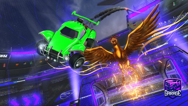 A Rocket League car design from RLBLACKBEAST