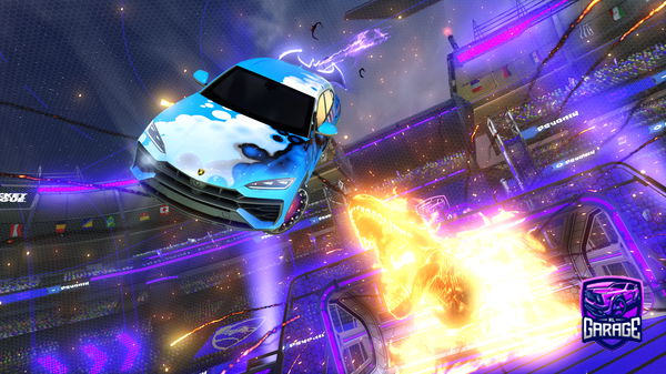 A Rocket League car design from Raff_Costa_