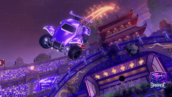 A Rocket League car design from cxrhrl