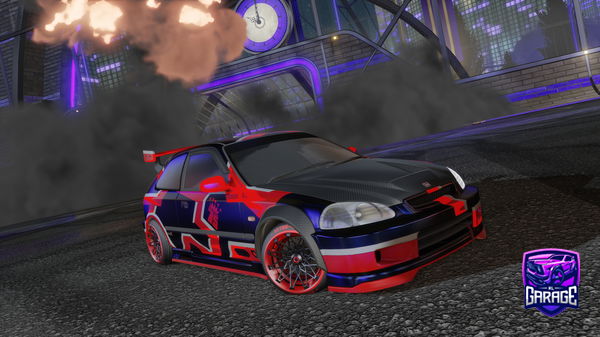 A Rocket League car design from saldainis