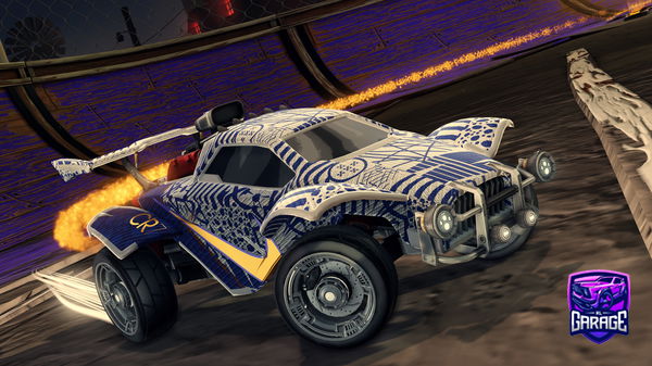 A Rocket League car design from FEY-Horizon