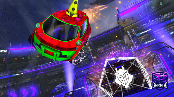 A Rocket League car design from masor125