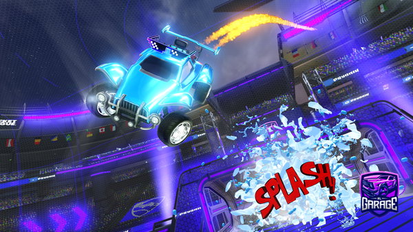 A Rocket League car design from black13395