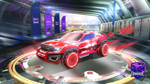 A Rocket League car design from zaz23