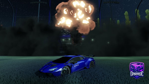 A Rocket League car design from risketo