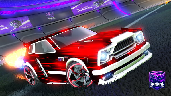 A Rocket League car design from orviio