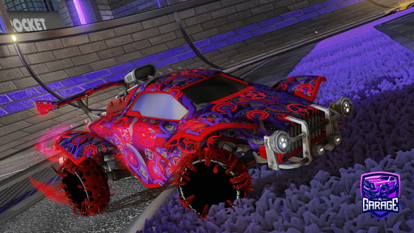 A Rocket League car design from rljaxx