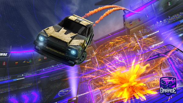 A Rocket League car design from BeubuzZ