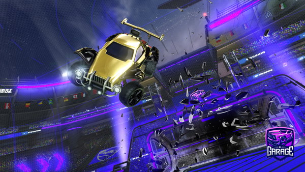 A Rocket League car design from FOLLOWJAMSWY