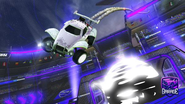 A Rocket League car design from Wxffle