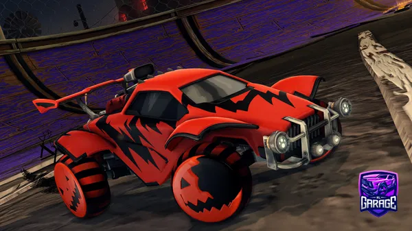 A Rocket League car design from est-oc31