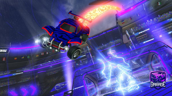A Rocket League car design from sharktwo