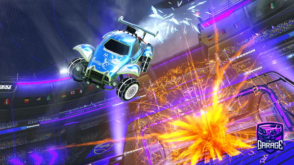 A Rocket League car design from CCS_33