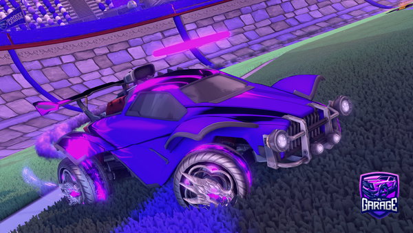 A Rocket League car design from Line0gfuel