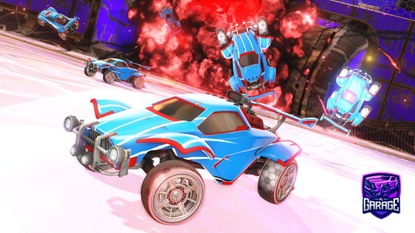 A Rocket League car design from Painlezz