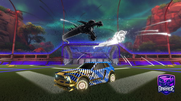 A Rocket League car design from Mabomabo808